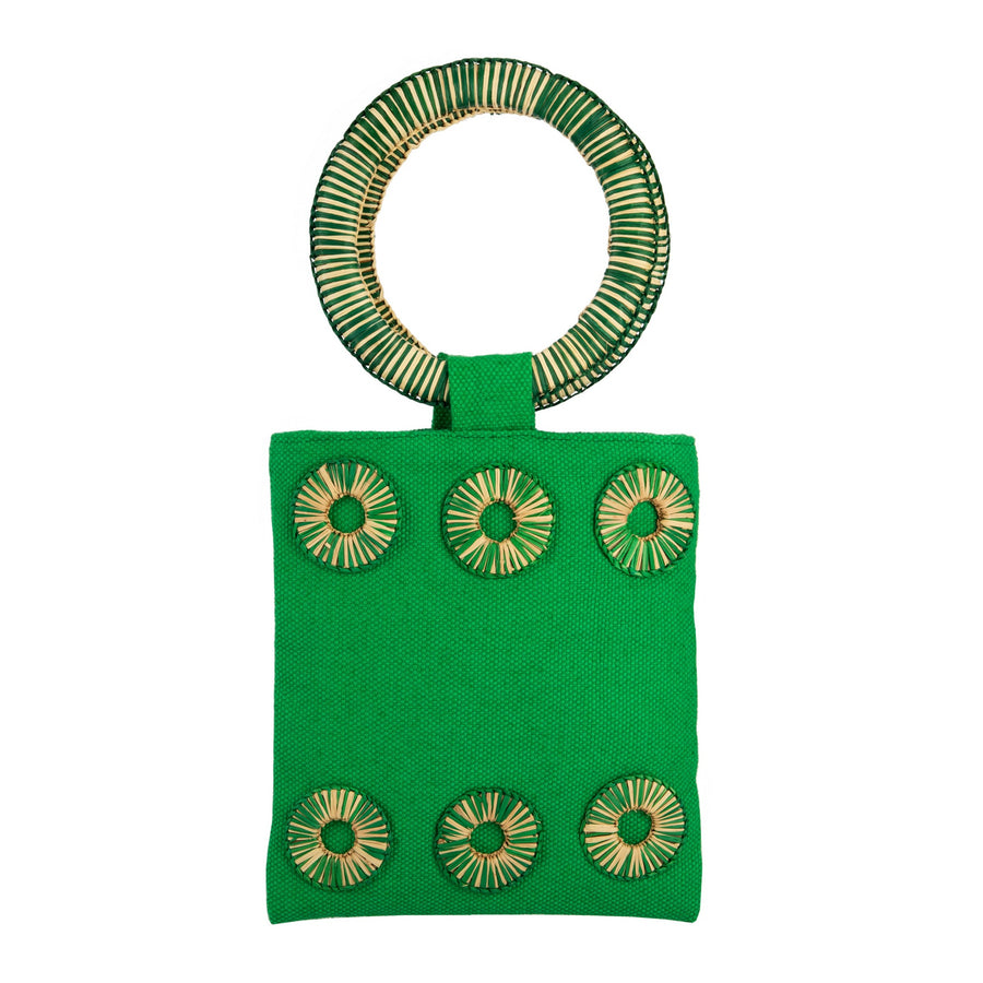 Circle handel Mini Bag -Green